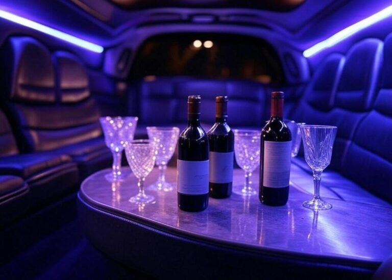 Cena romántica en limusina cdmx
